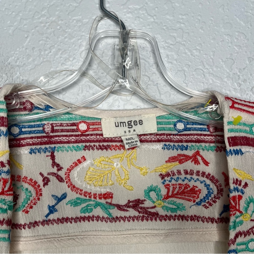 Umgee Embroidered Floral Kimono - Picture 7 of 8